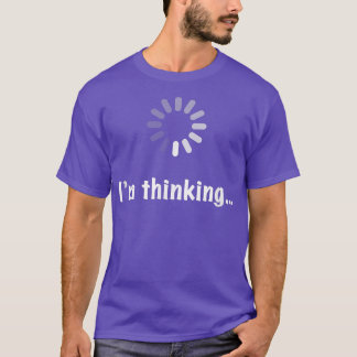 Camiseta Im Thinking Geek Nerd Computer Programmer Techie 