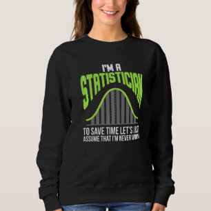 Camiseta Im Um Estatística Estatística Que Controla Matemát
