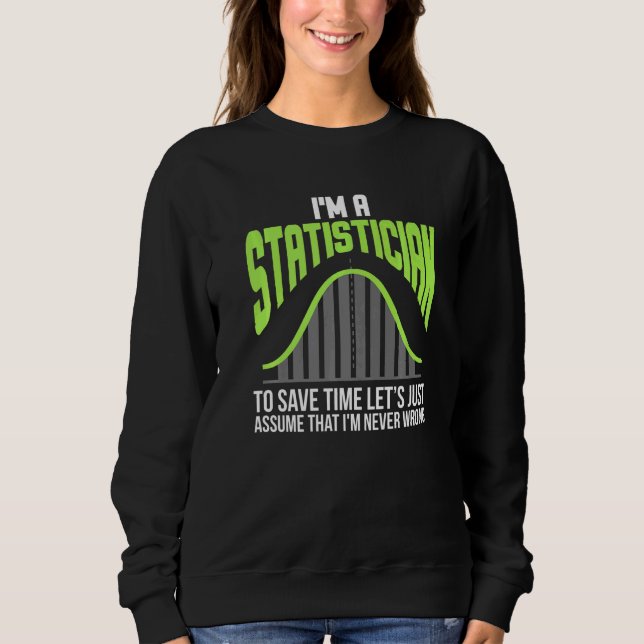 Camiseta Im Um Estatística Estatística Que Controla Matemát (Frente)