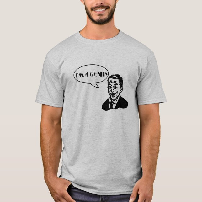 Camiseta Im um gênio (Frente)