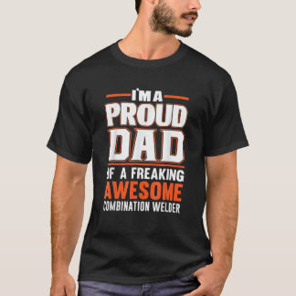 Camiseta IM Um Pai Orgulhoso De Uma Combinação Incrível De 