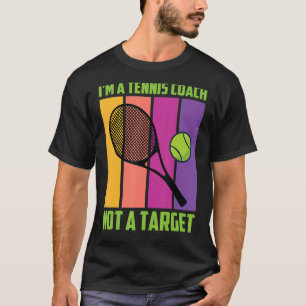 Camiseta Im Um Treinador De Tênis Não É Um Jogador De Tênis
