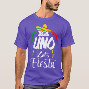 Camiseta Im Uno Deixa Uno primeiro aniversario