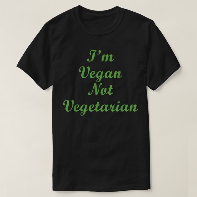 Camiseta Im Vegan (Frente do Design)