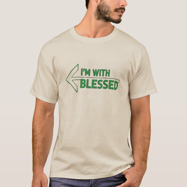 Camiseta I'm With Blessed (Frente)