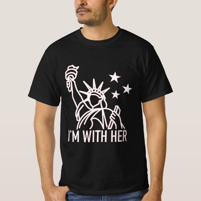 Camiseta I'm With Her (Frente)