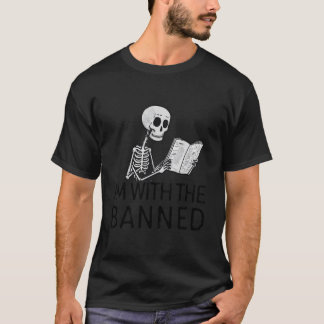 Camiseta I'M With The Banned Read Banned Books Bookworm