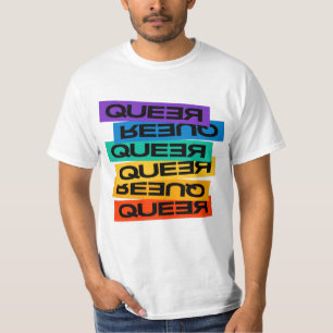 Camiseta Ímã de Carro. Orgulho LGBT+. Queer. 