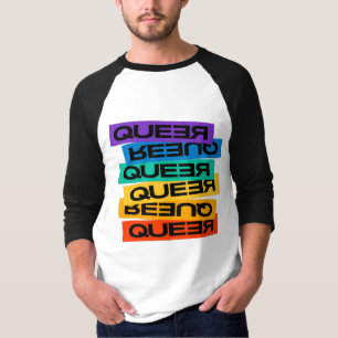 Camiseta Ímã de Carro. Orgulho LGBT+. Queer.