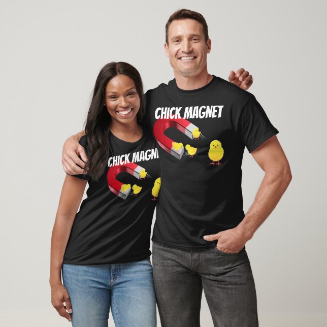 Camiseta Ímã de Garotas (Unissex)