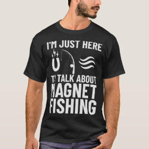 Camiseta Ímã de pesca magnética S2 Magnet Fisher (211)