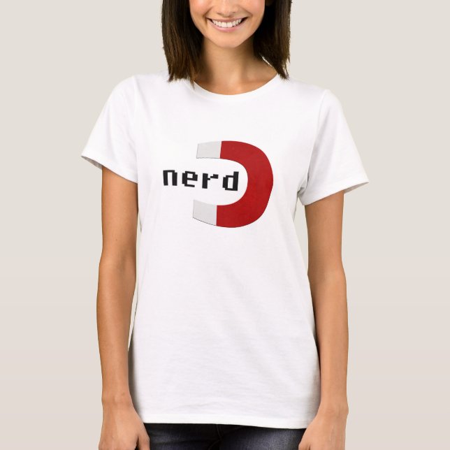 Camiseta Ímã do nerd (Frente)