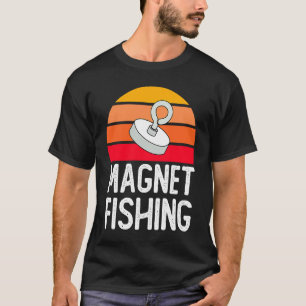 Camiseta Ímã Pescador Ímãs Pescaria Pescador
