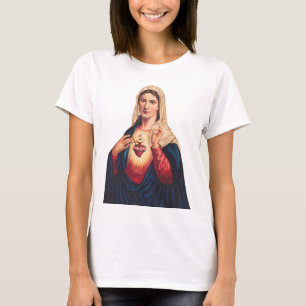 Camiseta Imaculado Coração da Virgem Maria