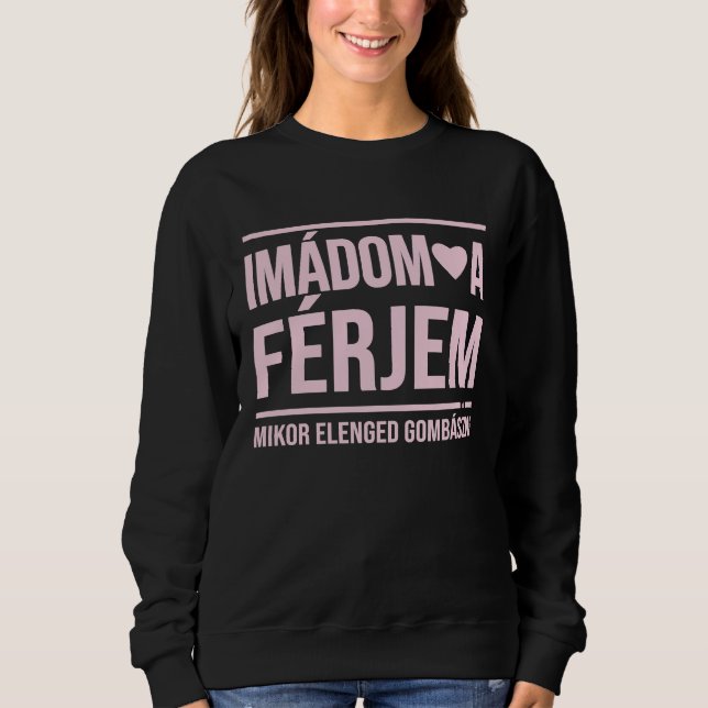 Camiseta Imadom a ferjem  I love my husband collection for  (Frente)
