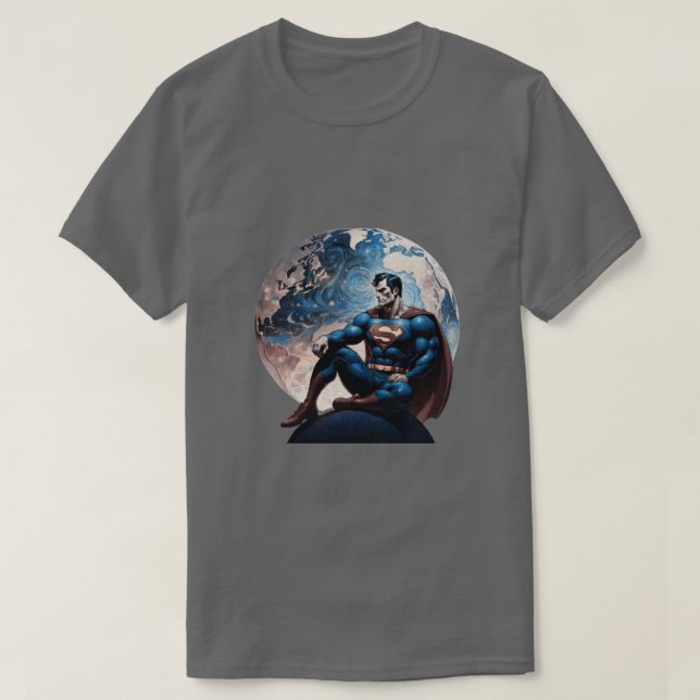 Camiseta Image of Superman (Frente do Design)