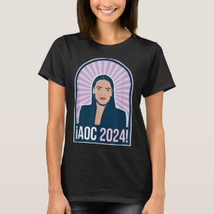 Camiseta Imagem Americana Aoc 2024