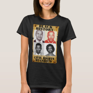Camiseta Imagem Autêntica dos Direitos Civis na História Ne