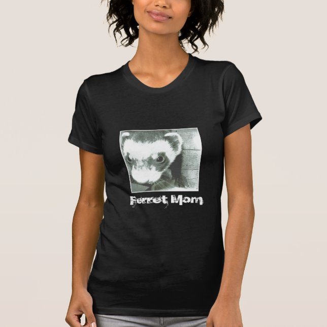 Camiseta Imagem bonito da doninha (Frente)
