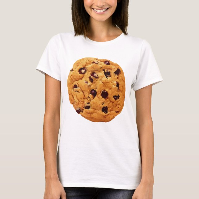 Camiseta Imagem Chip Cookie Chocolate (Frente)