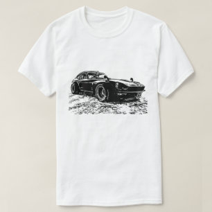 Camiseta Imagem clássica do vetor de Nissan Datsun Fairlad