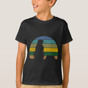 Camiseta Imagem com Estilo Vintage de Pôr do Sol Retro do D