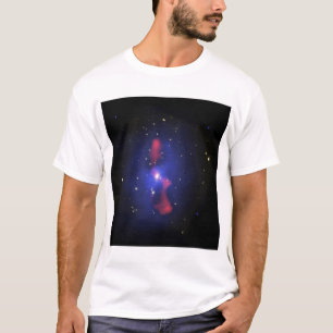 Camiseta Imagem composta de um conjunto da galáxia