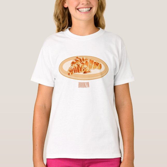 Camiseta Imagem croissant (Frente)