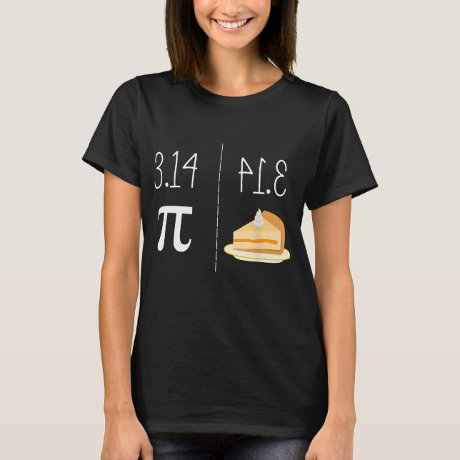 Camiseta Imagem curiosa do IP Mirror do 3.14 é Ação de Graç (Frente)
