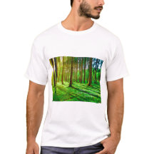 Imagem da Floresta Verde - Natureza Exuberante