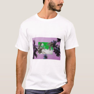 Camiseta Imagem da Palmeira no Céu - Paraíso Tropical 