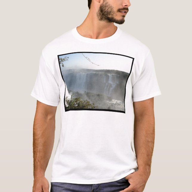 Camiseta Imagem das cachoeiras! Foz de Iguaçu! (Frente)