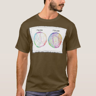 Camiseta Imagem de Análise do Cérebro da Psilocybin Ciência