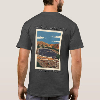Camiseta Imagem de cartão postal do Saugus Speedway 1939 - 