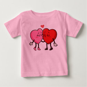 Camiseta Imagem de Corações.