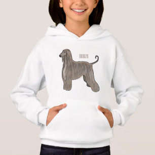 Camiseta Imagem de desenho animado de cão de cão de cão de