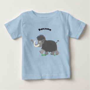 Camiseta Imagem de desenho animado de mamute boazona