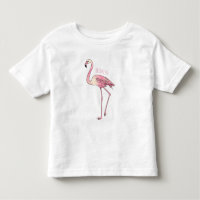 Imagem de desenho animado de pássaro Flamingo