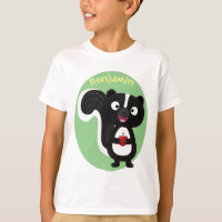 Imagem de desenho animado de tronco feliz e bonito