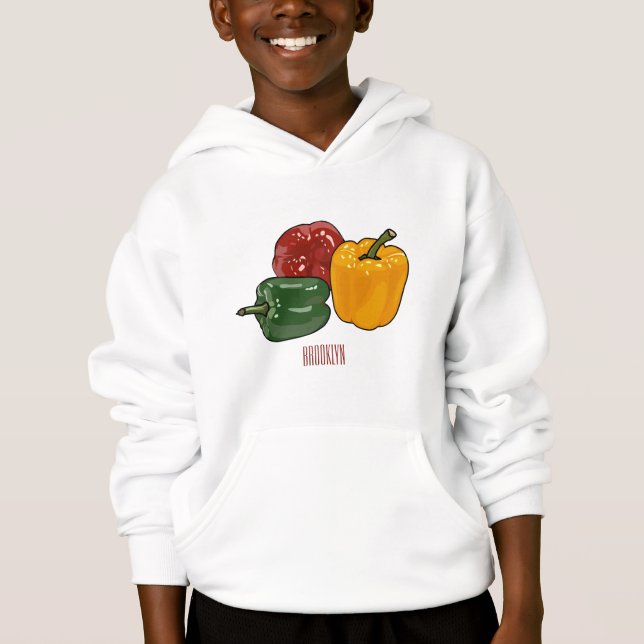 Camiseta Imagem de desenho em Capsicum (Frente)
