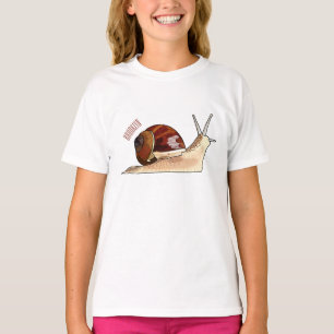 Camiseta Imagem de desenho em caracol