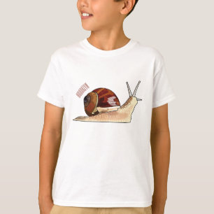 Camiseta Imagem de desenho em caracol