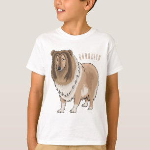 Camiseta Imagem de desenho em quadrinhos grosseiros