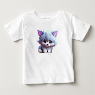 Camiseta Imagem de disquete em estilo de animação