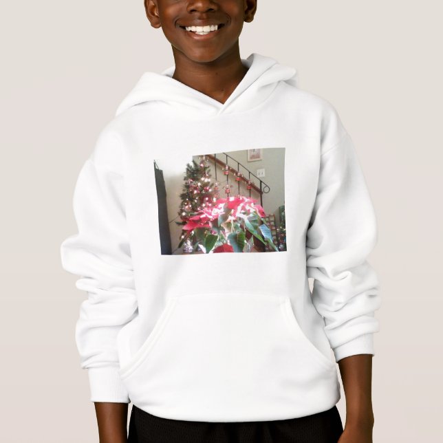 Camiseta Imagem de exibição de decorações de Natal (Frente)