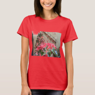 Camiseta Imagem de exibição de decorações de Natal
