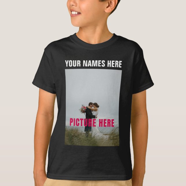 Camiseta Imagem de Foto Personalizada (Frente)