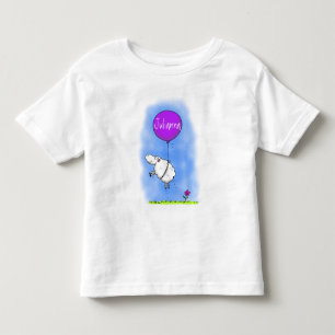 Camiseta Imagem de humor de desenho animado de balão de ov