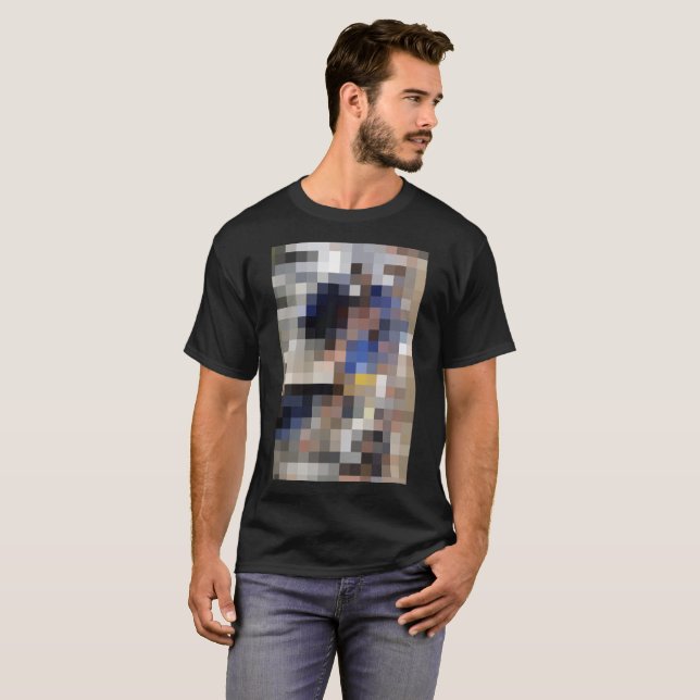 Camiseta Imagem de Pixelated (Frente Completa)