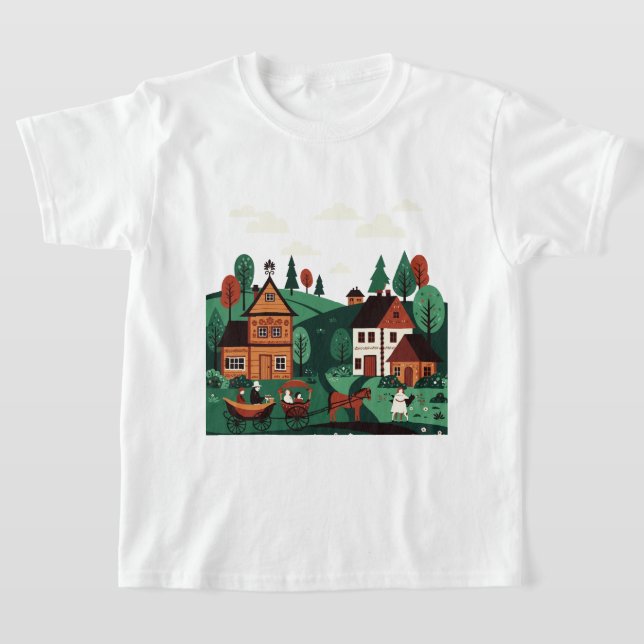 Camiseta Imagem de um conto de fadas (Postura )